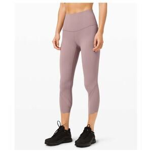 Lululemon Wunder Under Crop High-Rise *Roll Down Scallop Full-On Luxtreme 23"